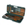 nářadí grilovací nerez, dřev.ruk., sada 18díl., kufr PH