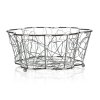 košík na ovoce VANITY pr.24x10cm Cr