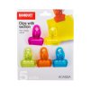 klip s přísavkou, na papír, mix barev (5ks) ACASSA