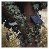 Solární LED reflektor SUNNO s pohybovým čidlem, černý, neutrální bílá