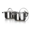 sada nádobí  4díl. (hrnec 16cm,20cm) nerez SWING