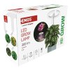 LED GROW pěstební lampa 8 W, časovač, stmívatelná, bílá