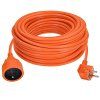 Prodlužovací přívod 1z, 3x1,5mm2, oranžový, 25m
