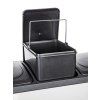 koš na tříděný odpad SAVERY 3x20l nerez/PH