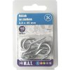 háček se závitem  20x2,3mm Zn (10ks)