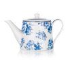 konvice 1l BLUE FLOWER keramická