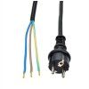 SOLIGHT - flexo šňůra/kabel 3G1,5mm2 gumová černá - 2,5m