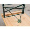 set zahradní pivní 200cm kov/dřevo