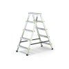 Schůdky oboustranné Drabest, 150kg, 2x5 stupňů