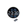 hodiny nástěnné digitální pr.25cm,PH ČER