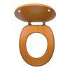 sedátko WC OŘECH sv., dýhovaná MDF