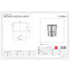 spojka svodu ST 100mm Zn