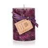 svíčka pr.6,8x9,5cm PURPLE