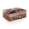box na čaj 20x15,5x8cm LAVENDER plechový