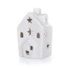 dekorace LED DOMEČEK porcelán.BÍ (var.1)
