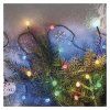 LED vánoční cherry řetěz – kuličky, 8 m, venkovní i vnitřní, multicolor, programy