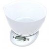 Omega digitální kuchyňská váha bílá s mísou (OBSKWB) 3kg