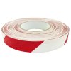 Protiskluzová samolepicí páska 25mm/18,3m - červeno/bílá