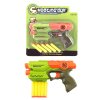 Teddies pistole Shooting Gun 21cm na pěnové náboje plast