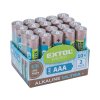 baterie alkalické, 20ks, 1,5V AAA (LR03)