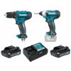 Makita CLX224X Aku sada DF333DZ+TD110DZ+2xaku+kufr Li-ion 12V CXT