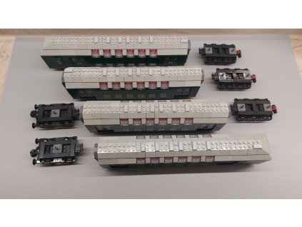 Patrová souprava ČSD - varianta s věrnými prvky