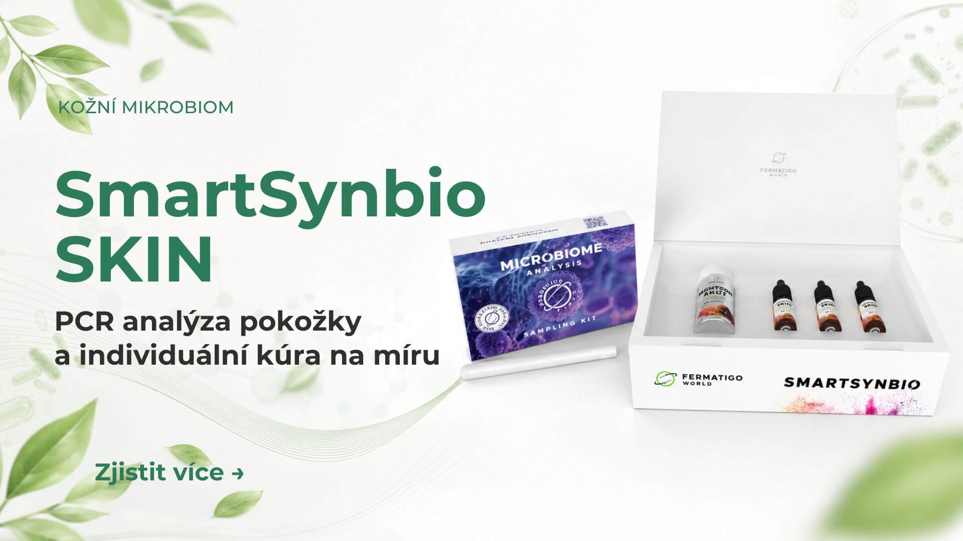 SmartSynbio SKIN – test kožního mikrobiomu a kúra na míru