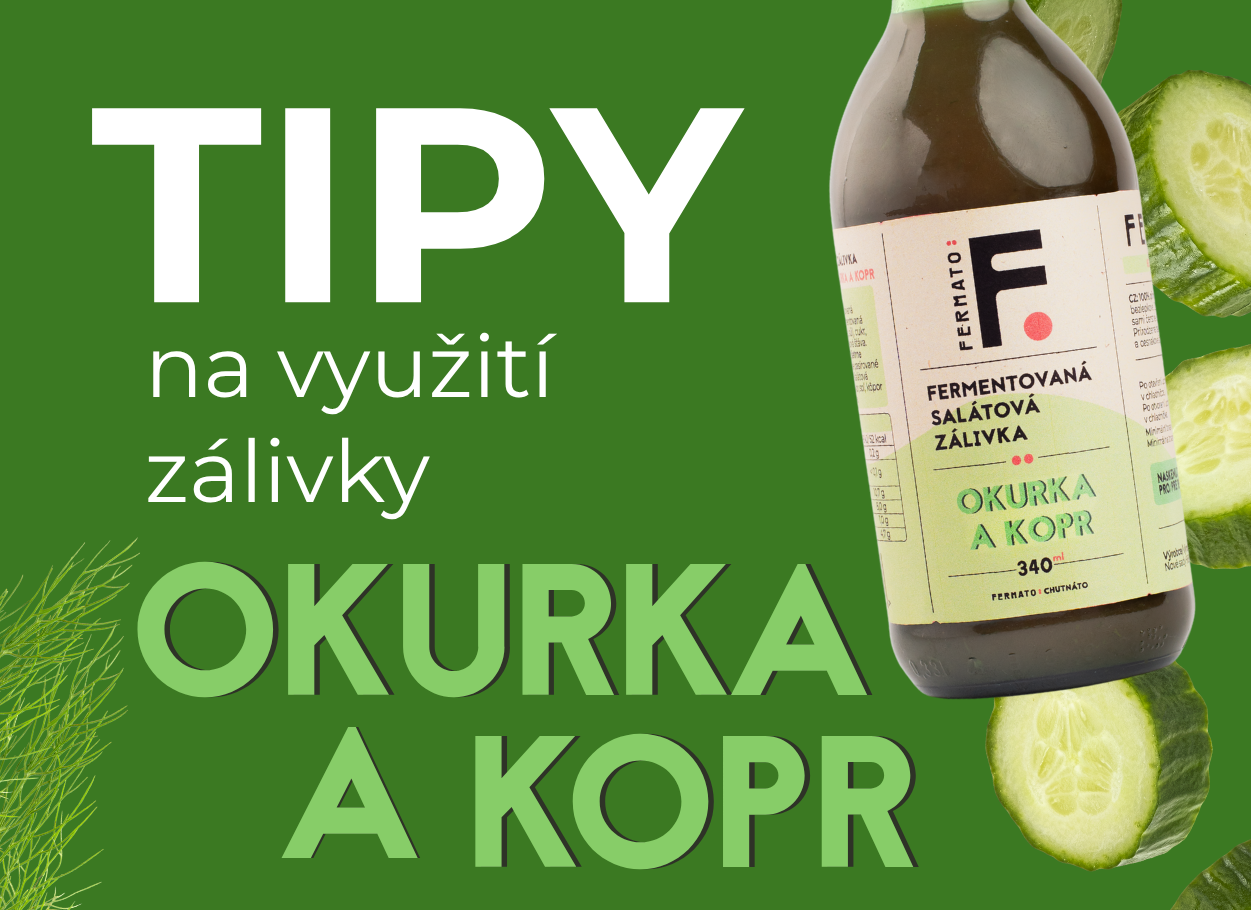 Fermato Okurka a Kopr – tipy, jak zálivku využít naplno