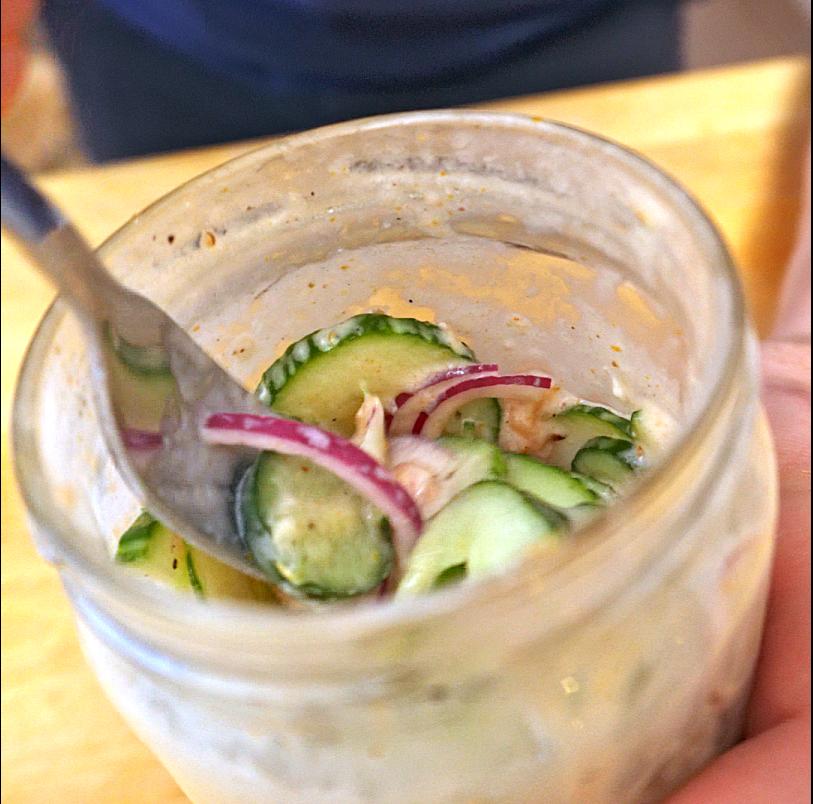 Recept na Okurkový Salát