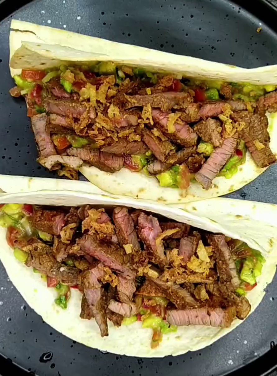 Recept na Tacos s Hovězím Masem a Avokádovou Směsí