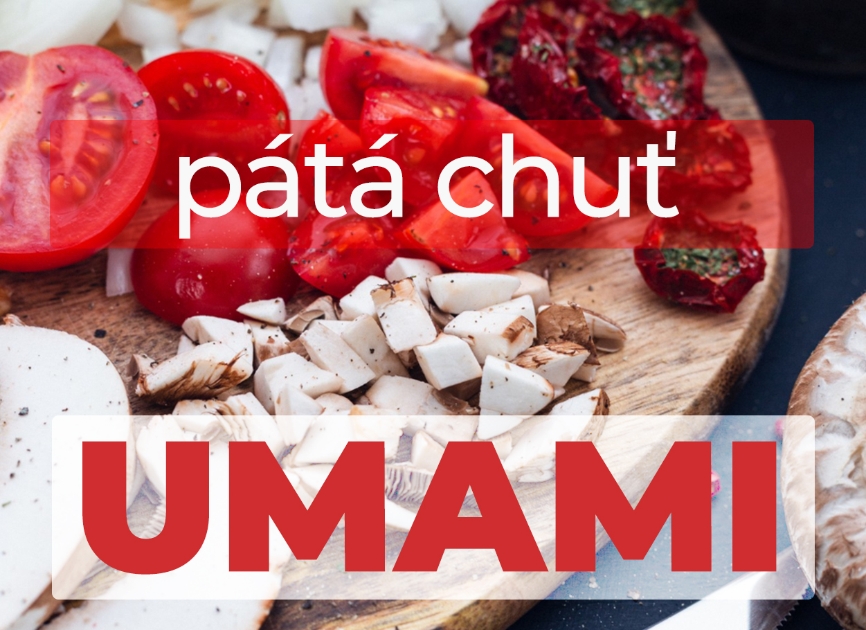 Proč nám chutná umami? Historie a biologie chuti