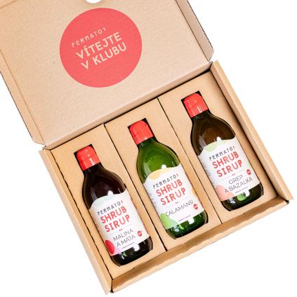 fermato shrub sada darkovy box open side