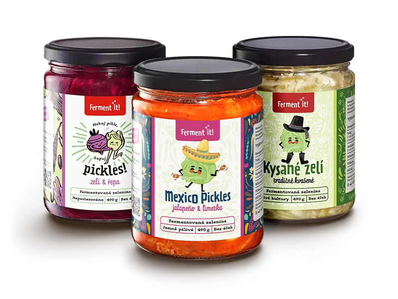 Fermentované pickles