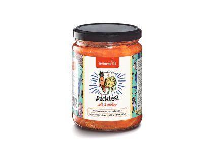 Pickles zeli&mrkev 490g