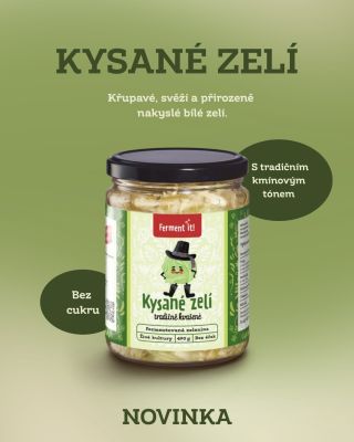 Máme pro vás novinku 😍 Kysané zelí s tradičním kmínový tónem!