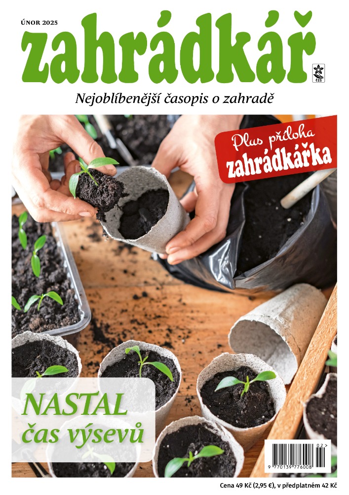 Zahrádkář únor 2025