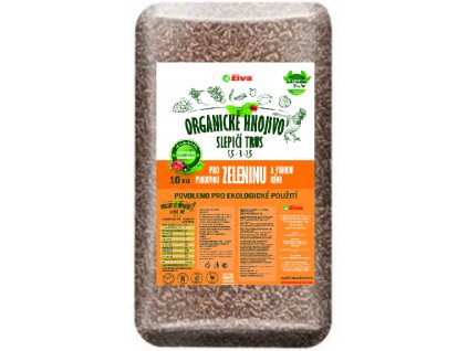 slepičí hnůj oranžový 10 kg