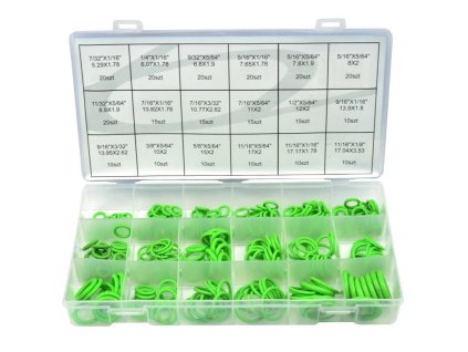 10207 geko 270 pcs green o ring sada 270ks o tesneni