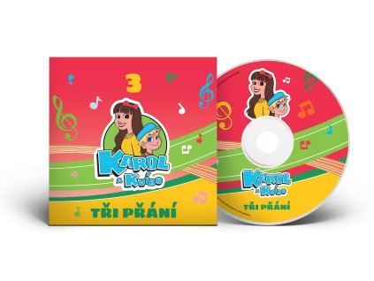 CD 3 Karol a Kvído - Tři přání