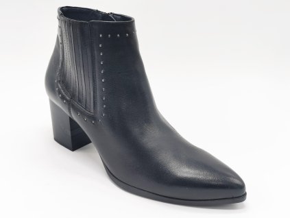 Kotníkové čižmy D7702 negro