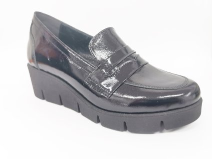 Mokasíny 734 čierne