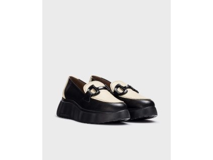 Mokasíny Wonders A-3604 negro cream