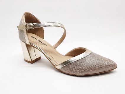 Lodičky Piccadilly 745205-9 gold rosardo