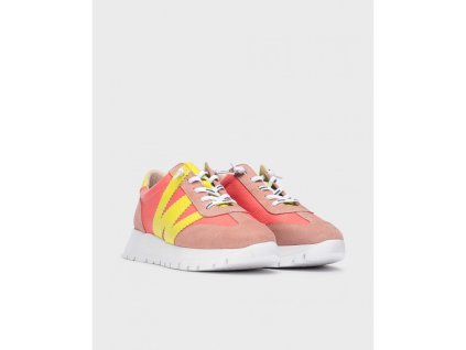 Tenisky Wonders A-2476 COMBINACION CORAL/CYBER