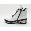 Členková zimná obuv P075 KS01 white