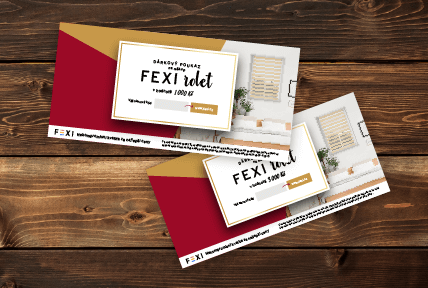 Dárkový poukaz na rolety Den a noc