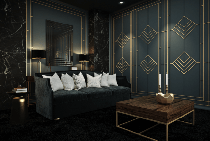 Interiér ve stylu Art Deco