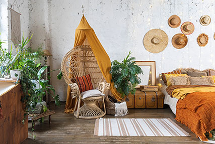 Boho styl v interiéru