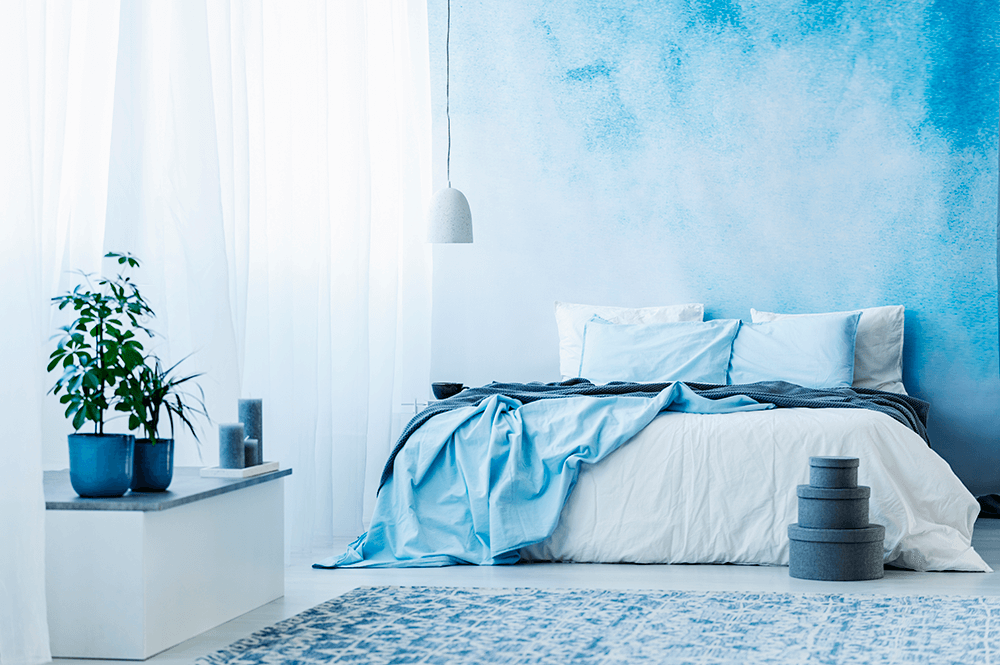 Ložnice podle barev