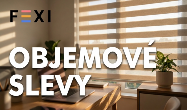 Proměňte svůj domov s roletami FEXI a ušetřete: Představujeme nové objemové slevy!